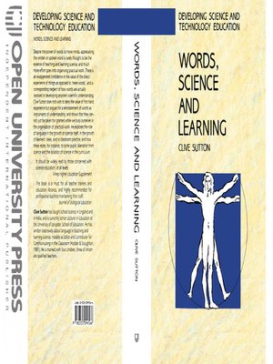 cover image of Words, Science and Learning